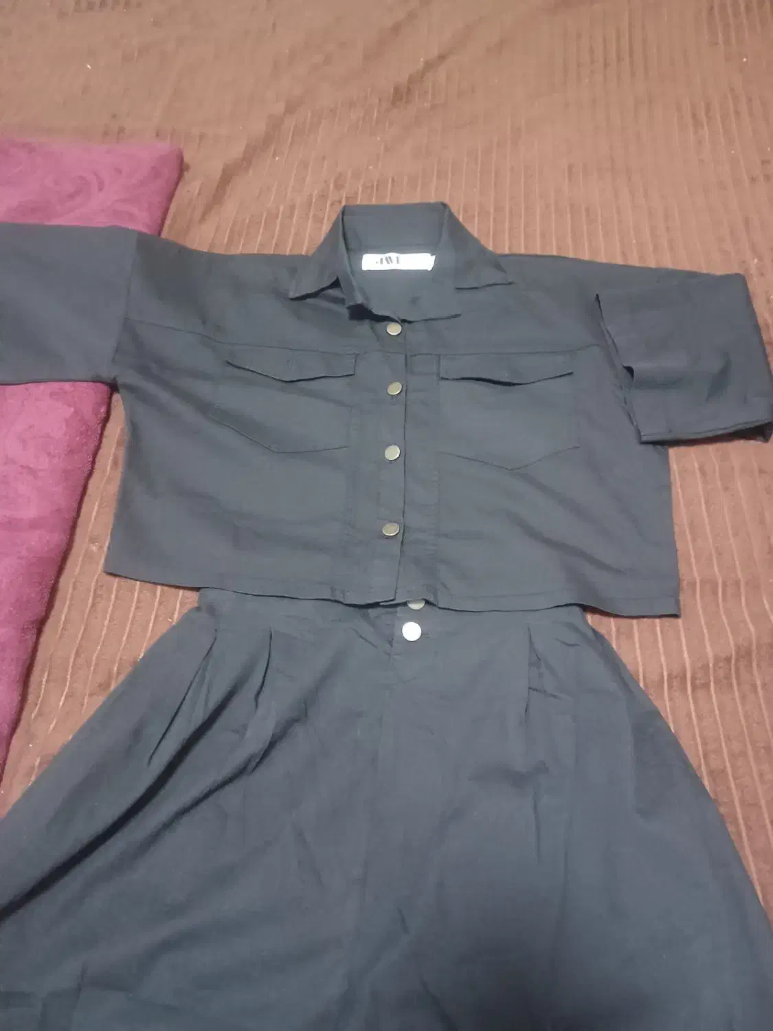 دامن زمستانه ،شومیز شلوار کرمی ، و کت دامن مشکی|لباس|کهریزک, |دیوار