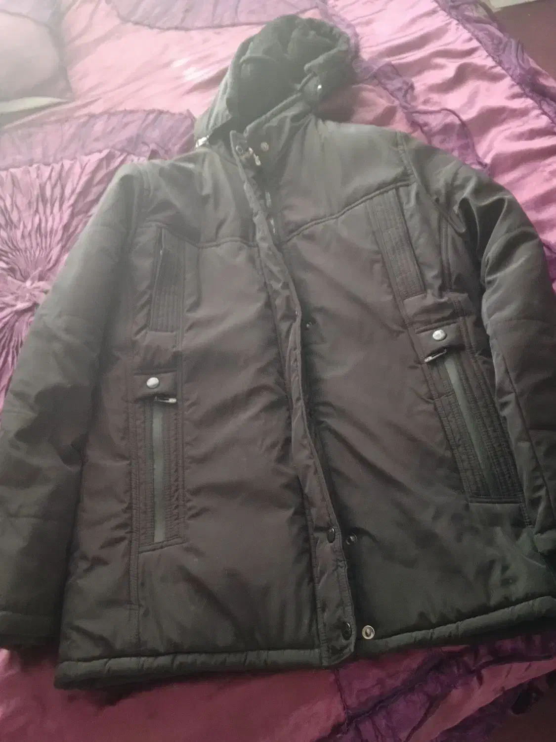 کاپشن مردانه نو هست داخل خزه سایر 4xl|لباس|کوه چنار, |دیوار