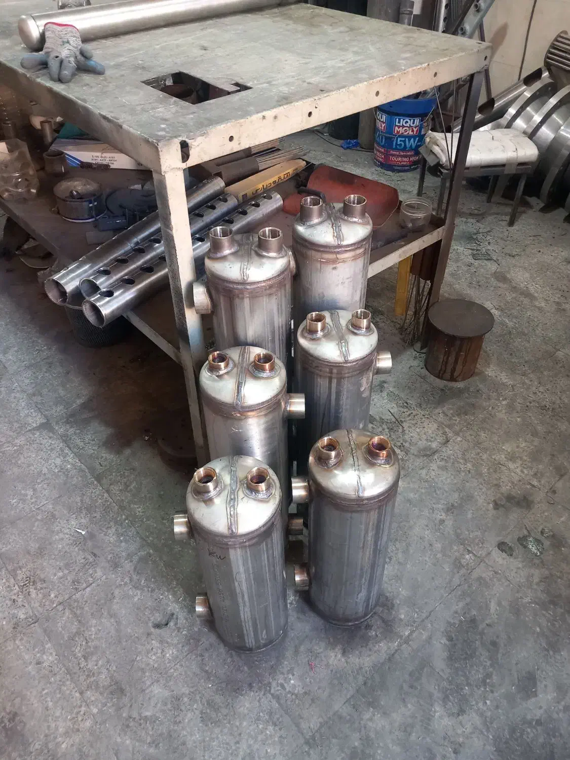 مبدل حرارتی استیل گرمایش استخر ساخت کلکتور ارام|مصالح و تجهیزات ساختمان|برخوار, |دیوار