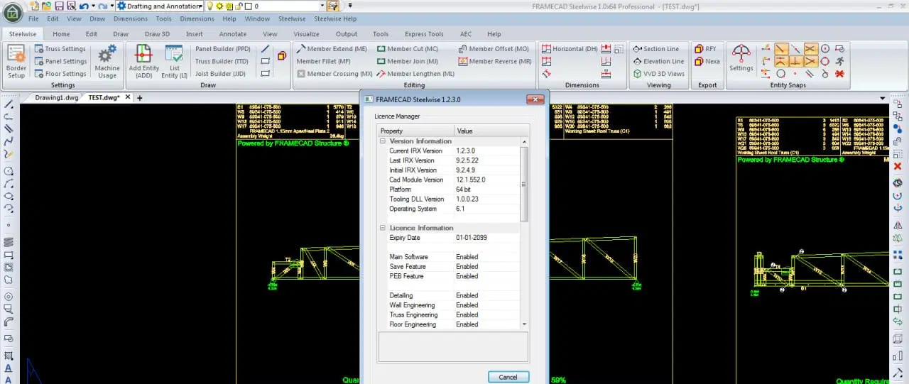 نرم افزار Framecad Steelwise|قطعات و لوازم جانبی رایانه|تهران, دکتر هوشیار|دیوار