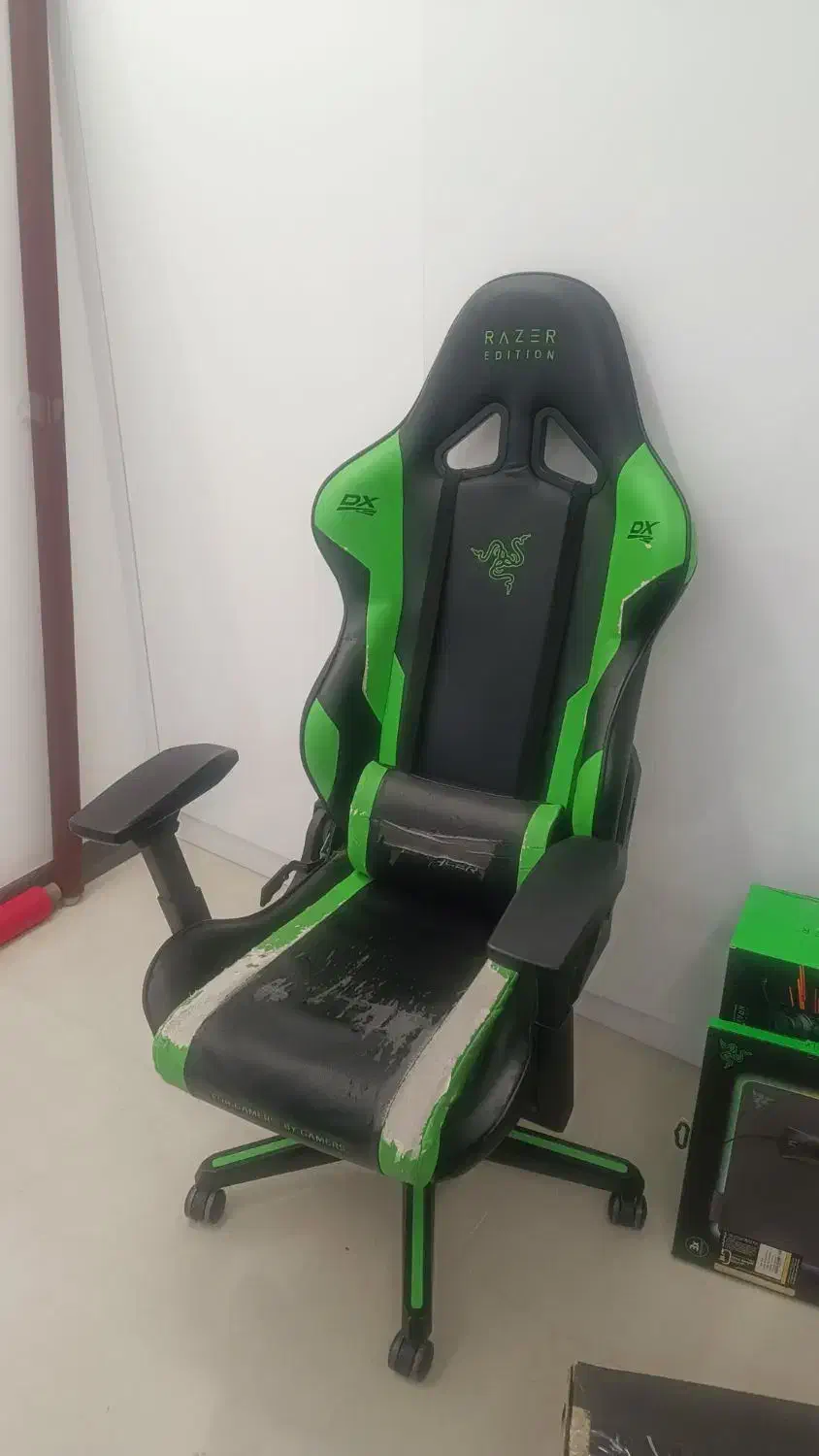 صندلی گیمینگ dx racer razer edition|مبلمان اداری|تهران, شهرک چیتگر|دیوار