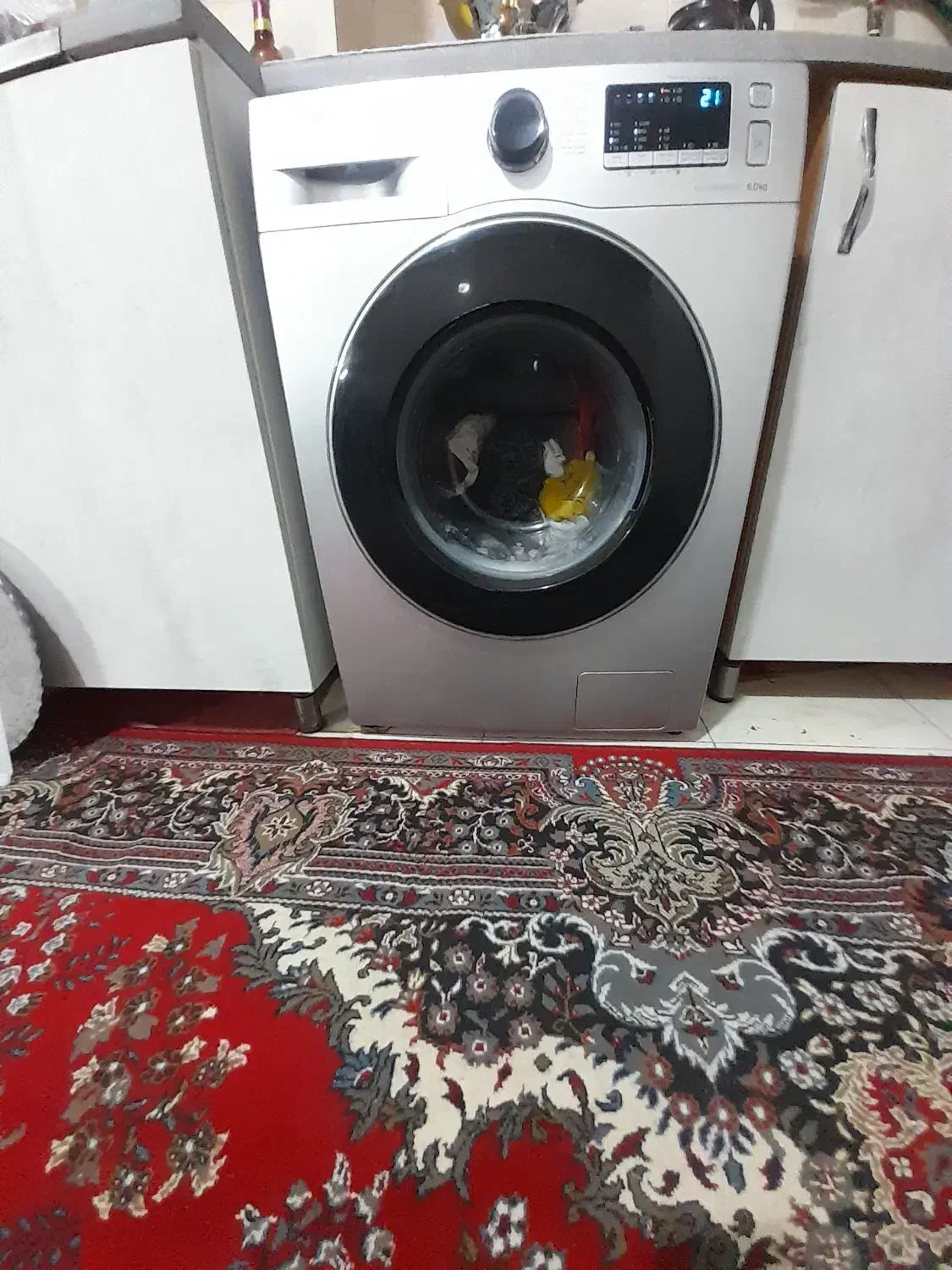 لباسشویی تمام اتوماتیک سامسونگ ۸ کیلویی|ماشین لباسشویی و خشک‌کن لباس|خمینی‌شهر, |دیوار