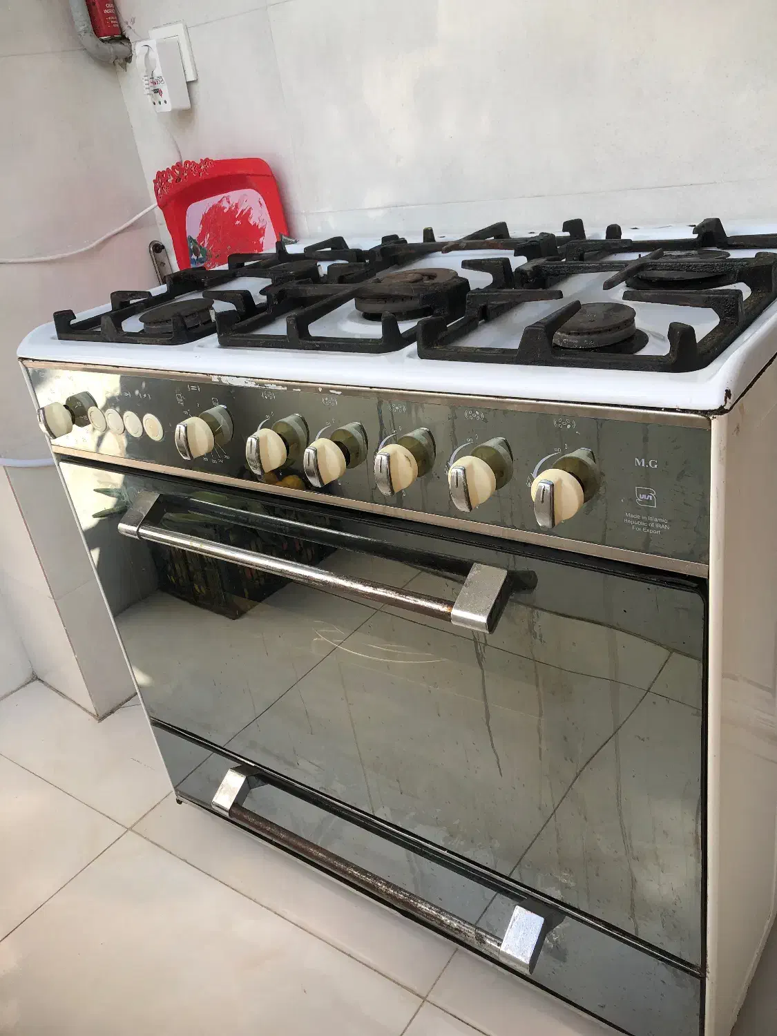 گاز فر ۵ شعله|اجاق گاز و لوازم برقی پخت‌وپز|قائم‌شهر, |دیوار