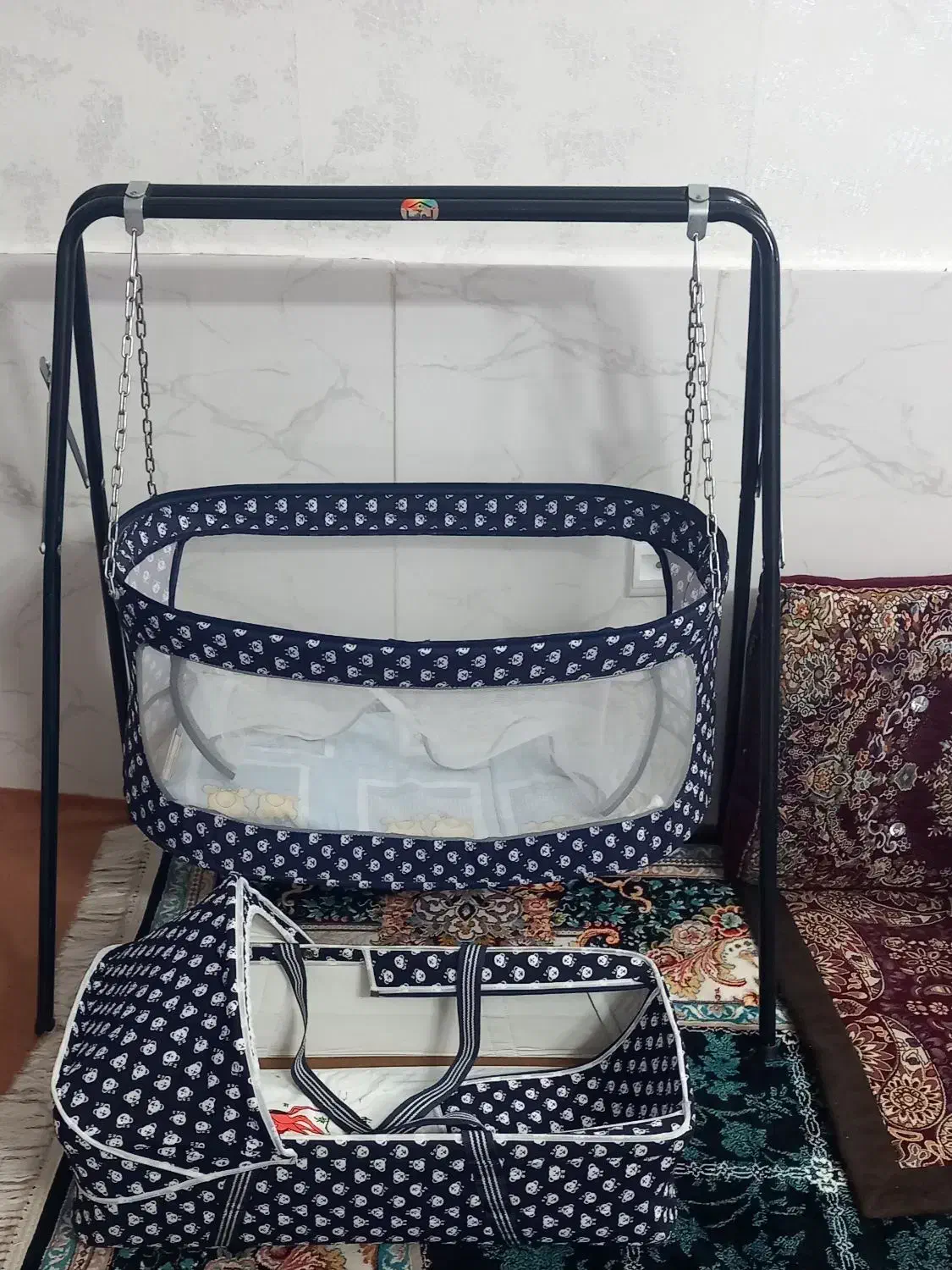 گهواره کودک|اسباب و اثاث بچه|اصفهان, اشکاوند|دیوار