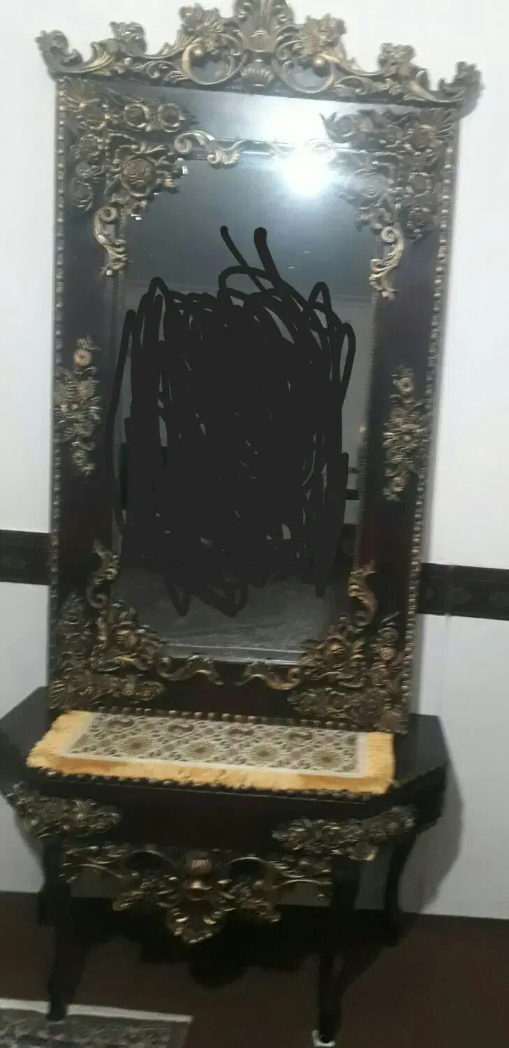 آینه و کنسول|آینه|سنندج, |دیوار