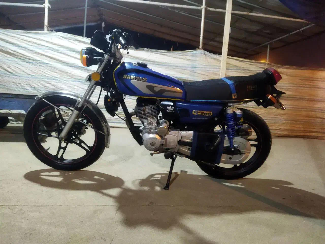 موتور هندا 200|موتورسیکلت|رشت, شهریاران|دیوار