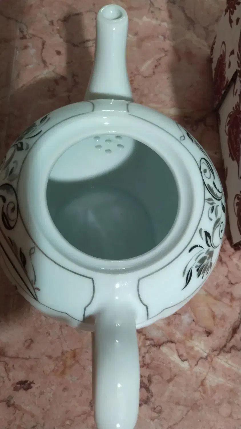 قوری چینی|قوری، کتری، قهوه‌ساز دستی|کرج, برغان|دیوار