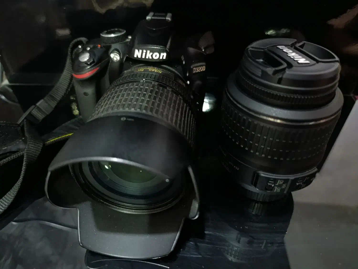 دوربین همراه با دو لنز|دوربین عکاسی و فیلم‌برداری|امیدیه, |دیوار