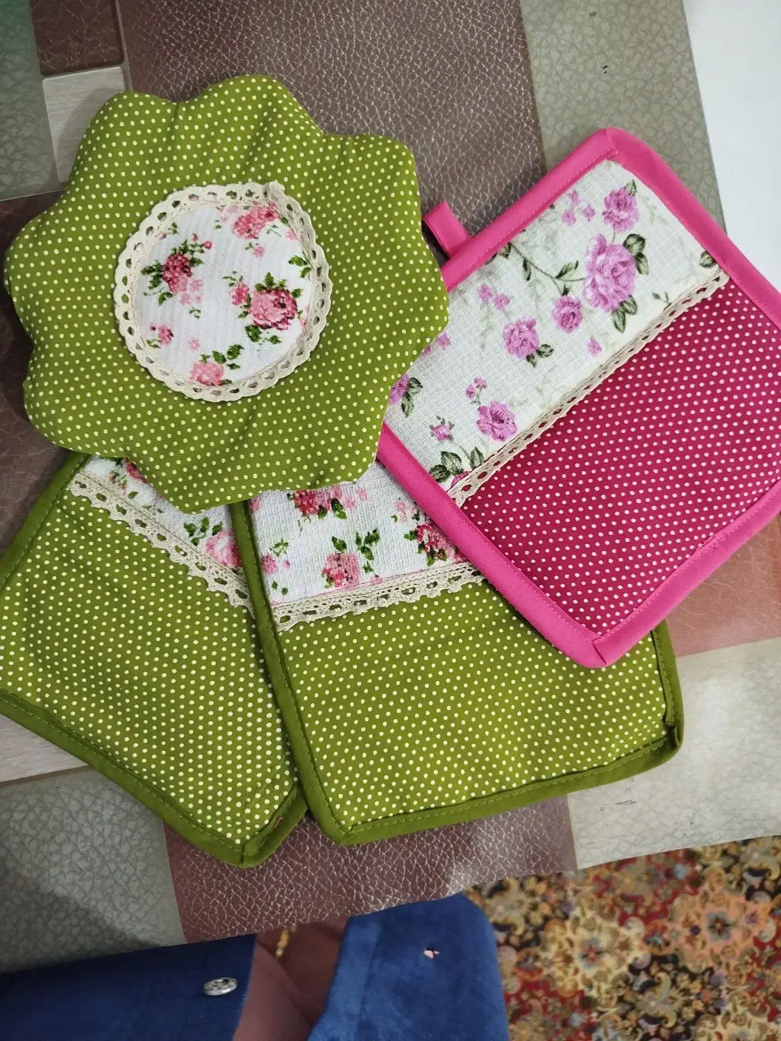 سرویس آشپزخانه|سفره، حوله، دستمال آشپزخانه|شیراز, قصرالدشت|دیوار