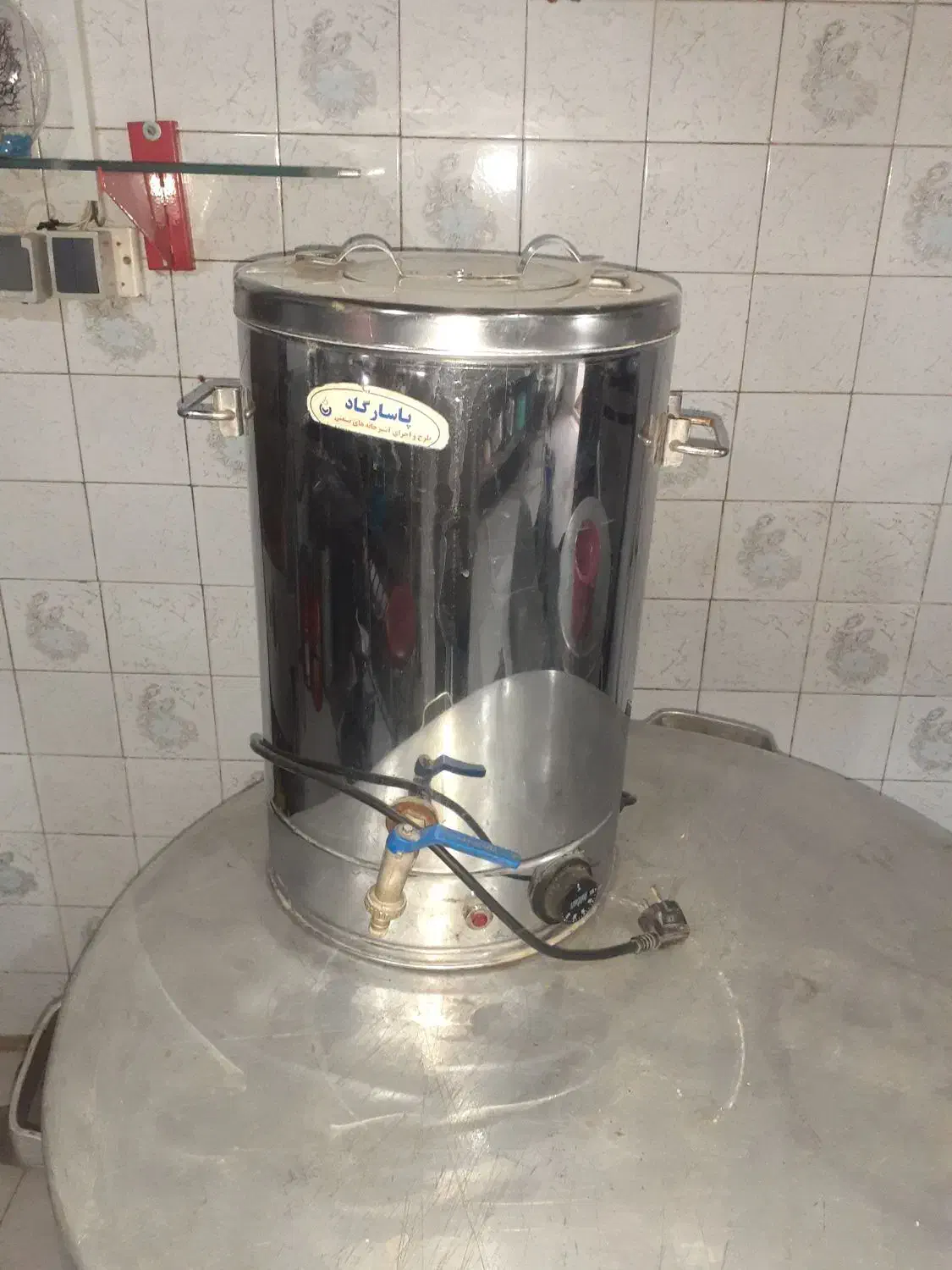 سماور برقی استیل|سماور، چای‌ساز، قهوه‌ساز|پاکدشت, پاکدشت (مامازند)|دیوار