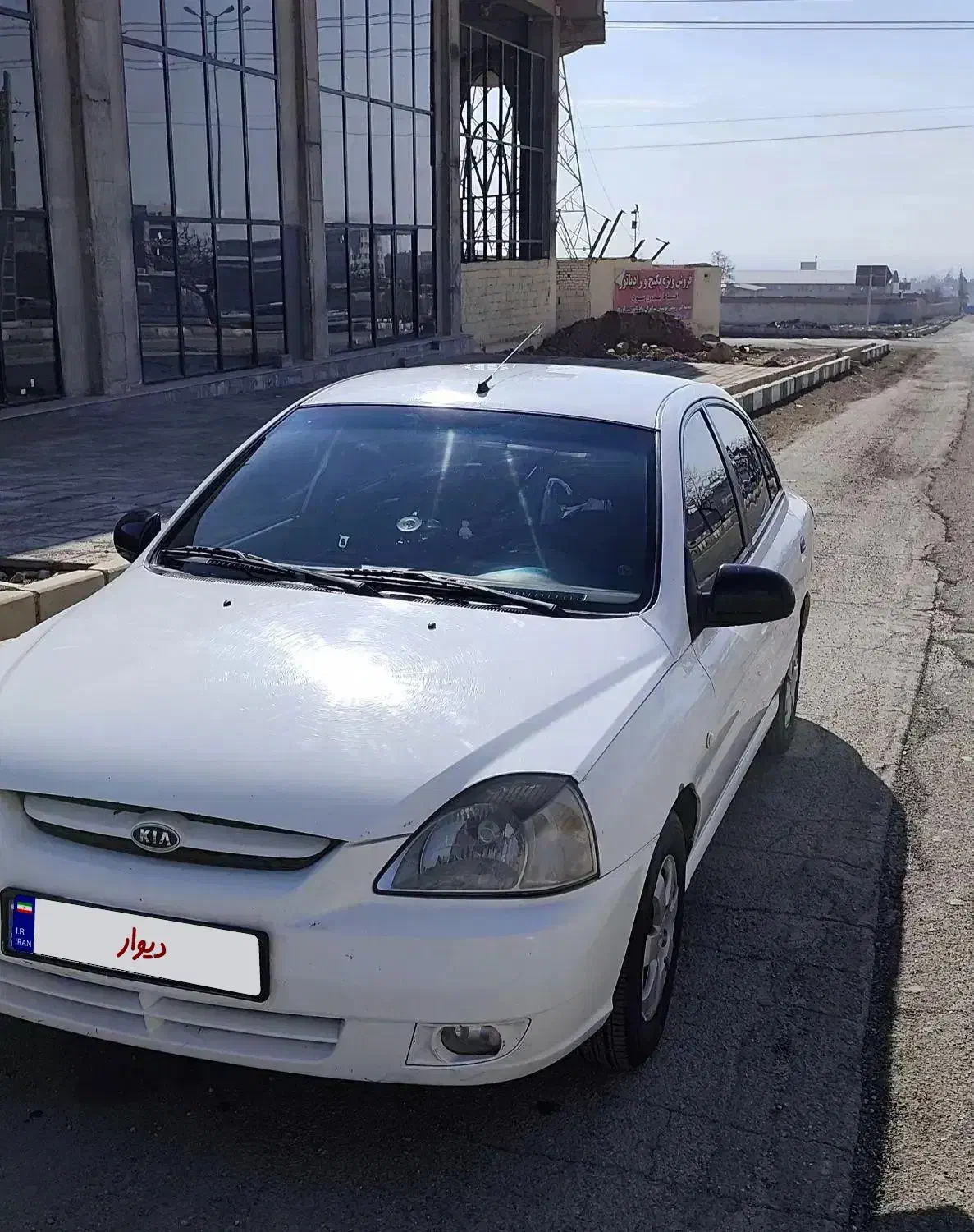 ریو مدل ۸۷ بی رنگ کم کارکرد|خودرو سواری و وانت|آبیک, |دیوار