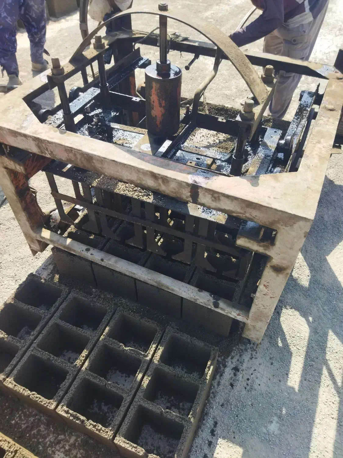 دستگاه بلوک زنی دو موتور|مصالح و تجهیزات ساختمان|چابهار, |دیوار