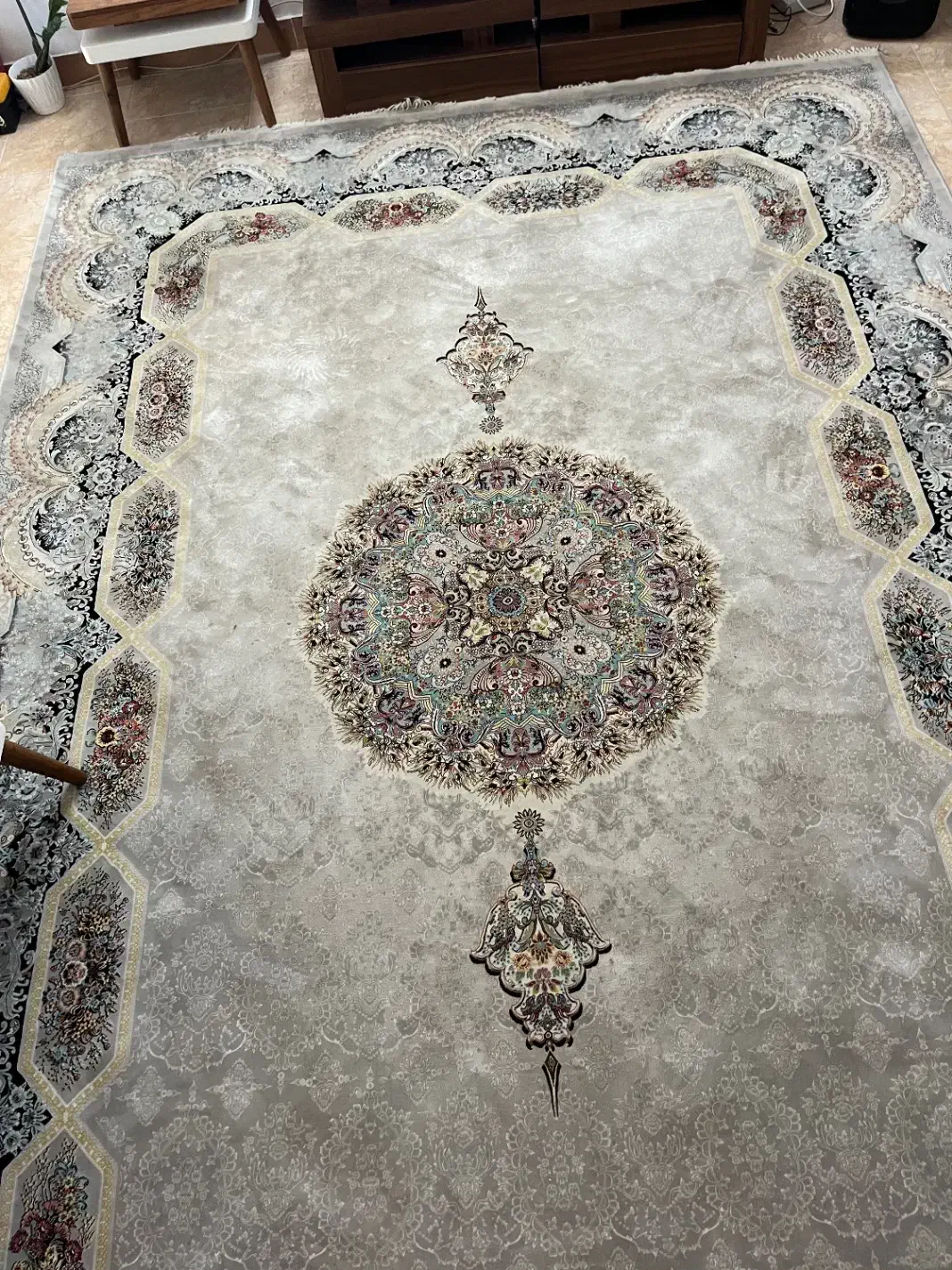 فرش ۹ متری|فرش|کلاچای, |دیوار