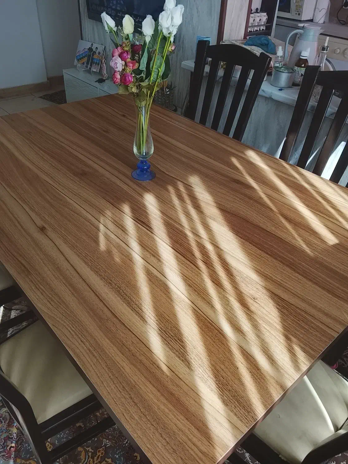 میز ناهار خوری ۶ نفره چوبی.|میز و صندلی غذاخوری|پردیس, فاز ۳|دیوار