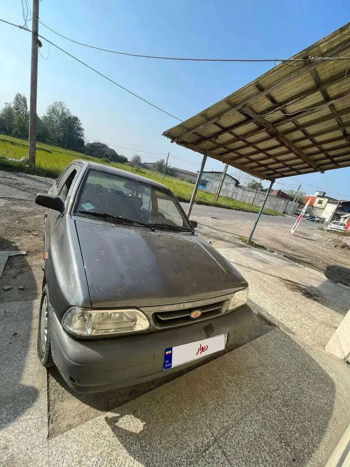 پراید انژکتور دوگانه سوز دستی مدل۸۳|خودرو سواری و وانت|رشت, جانبازان|دیوار