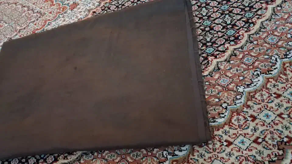 پارچه ی مخمل مات و کوبیده قهوای تیره|لوازم خیاطی و بافتنی|تهران, صد دستگاه|دیوار