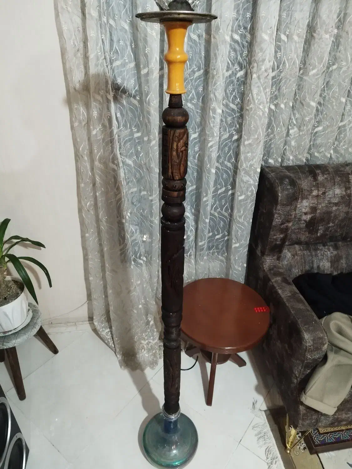 قلیان 1مترو80سانت|صنایع دستی و سایر لوازم تزئینی|قزوین, |دیوار