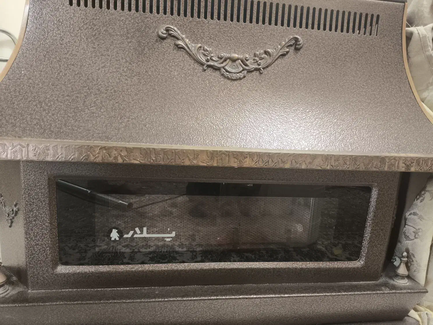 بخاری گازی شومینه پلار|بخاری، هیتر، شومینه|تربت‌حیدریه, کاشانی|دیوار