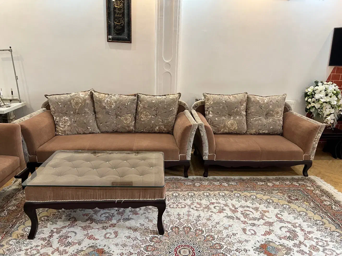 مبل ۷نفره درحدنو|مبلمان خانگی و میز عسلی|لنگرود, |دیوار