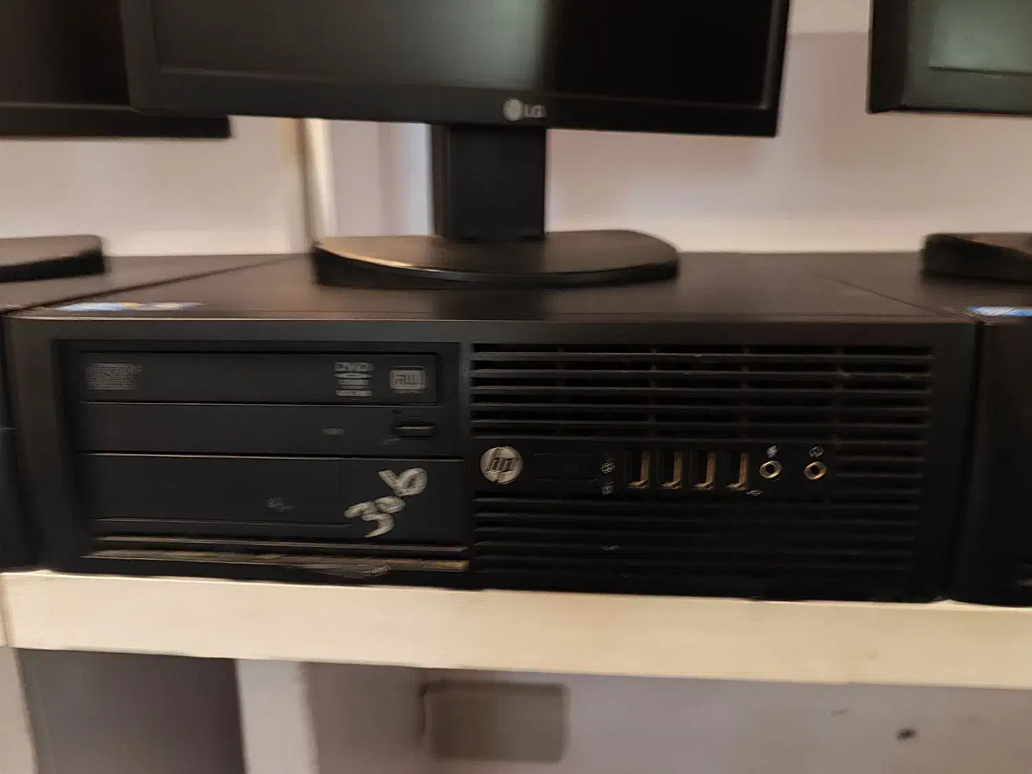 مینی کیس HP و مانیتور LG|رایانه رومیزی|تهران, پاسداران|دیوار