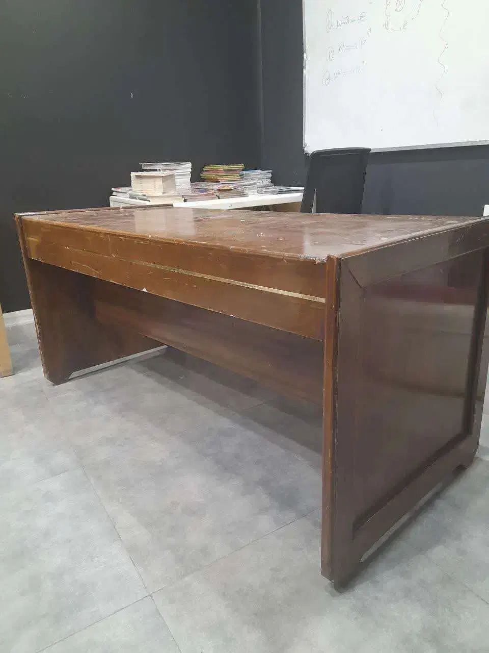 میز اداری تمام چوب قدیمی|دفتر کار|یزد, |دیوار