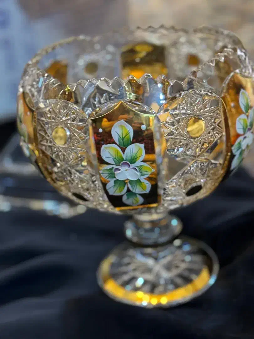 گیلاس خوری چکسلواکی بوهمیا|ظروف سرو و پذیرایی|قم, سراجه (۱۵ خرداد)|دیوار