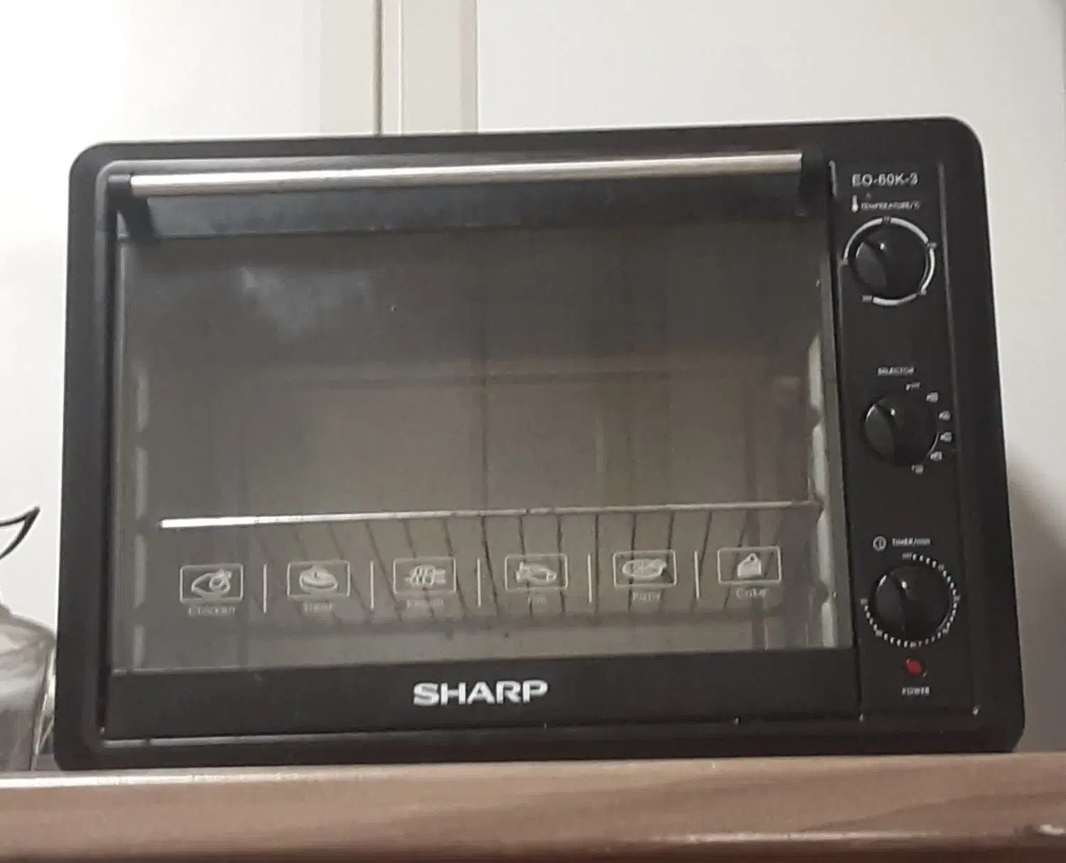 اون تستر 60لیتری مارک شارپ ژاپنSHARP|اجاق گاز و لوازم برقی پخت‌وپز|کیش, |دیوار