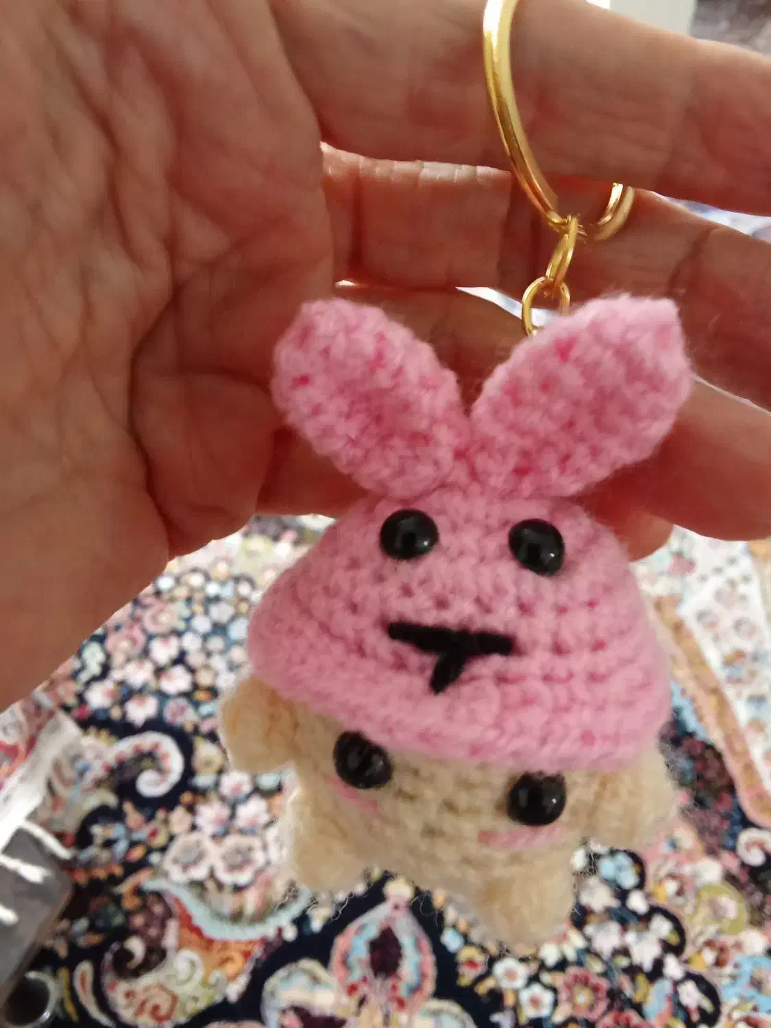 عروسک دست بافت است|اسباب‌بازی بچه|آران و بیدگل, |دیوار