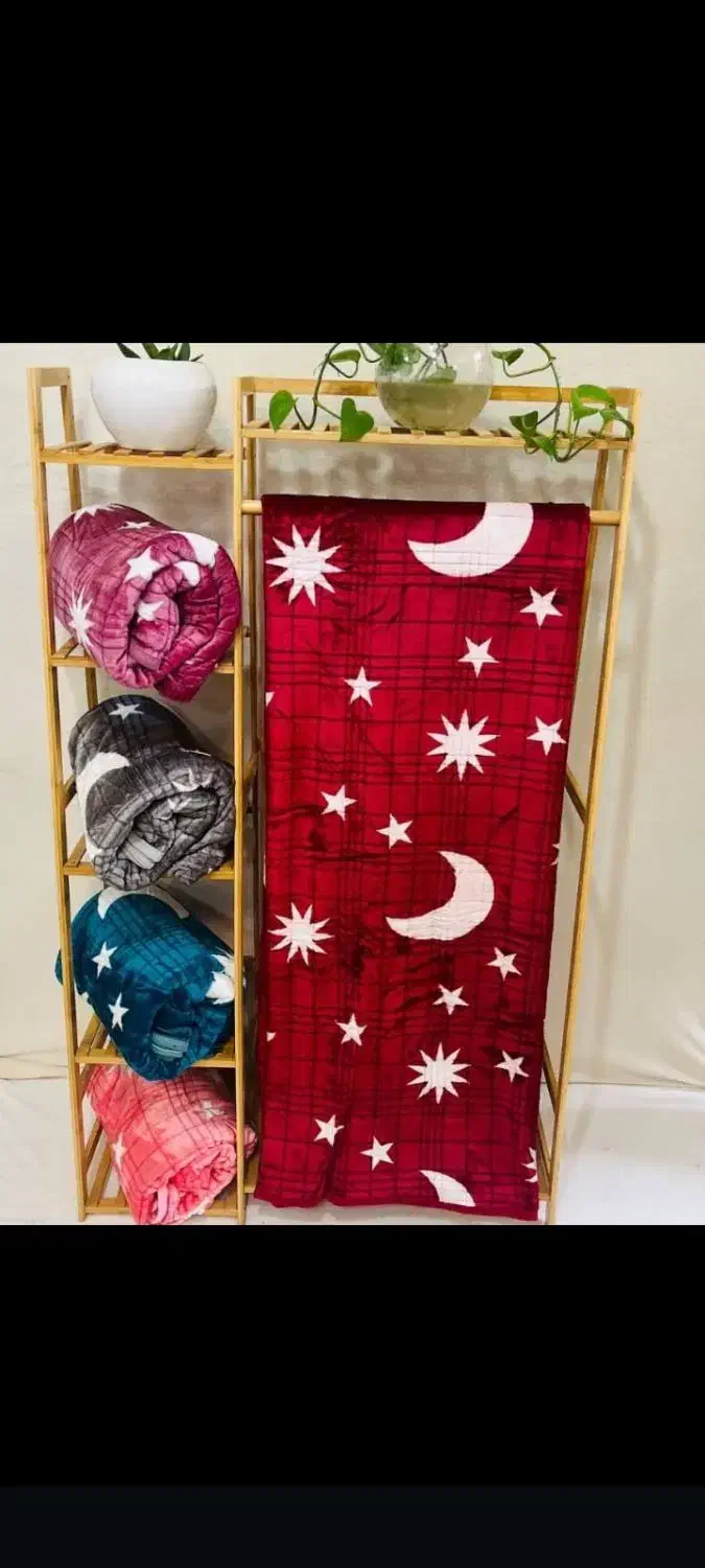 پتو مسافرتی دونفره طرح ماه و ستاره|رختخواب، بالش، پتو|اهواز, کوی مهدیس|دیوار
