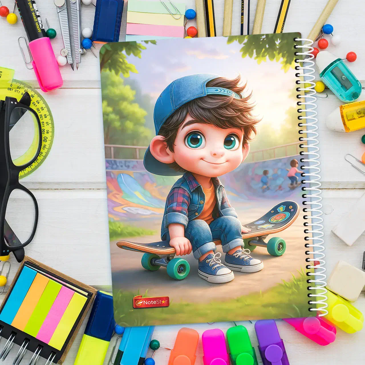 لوازم تحریر/ تولید و پخش انواع دفتر فانتزی درجه یک|لوازم التحریر|ساری, |دیوار