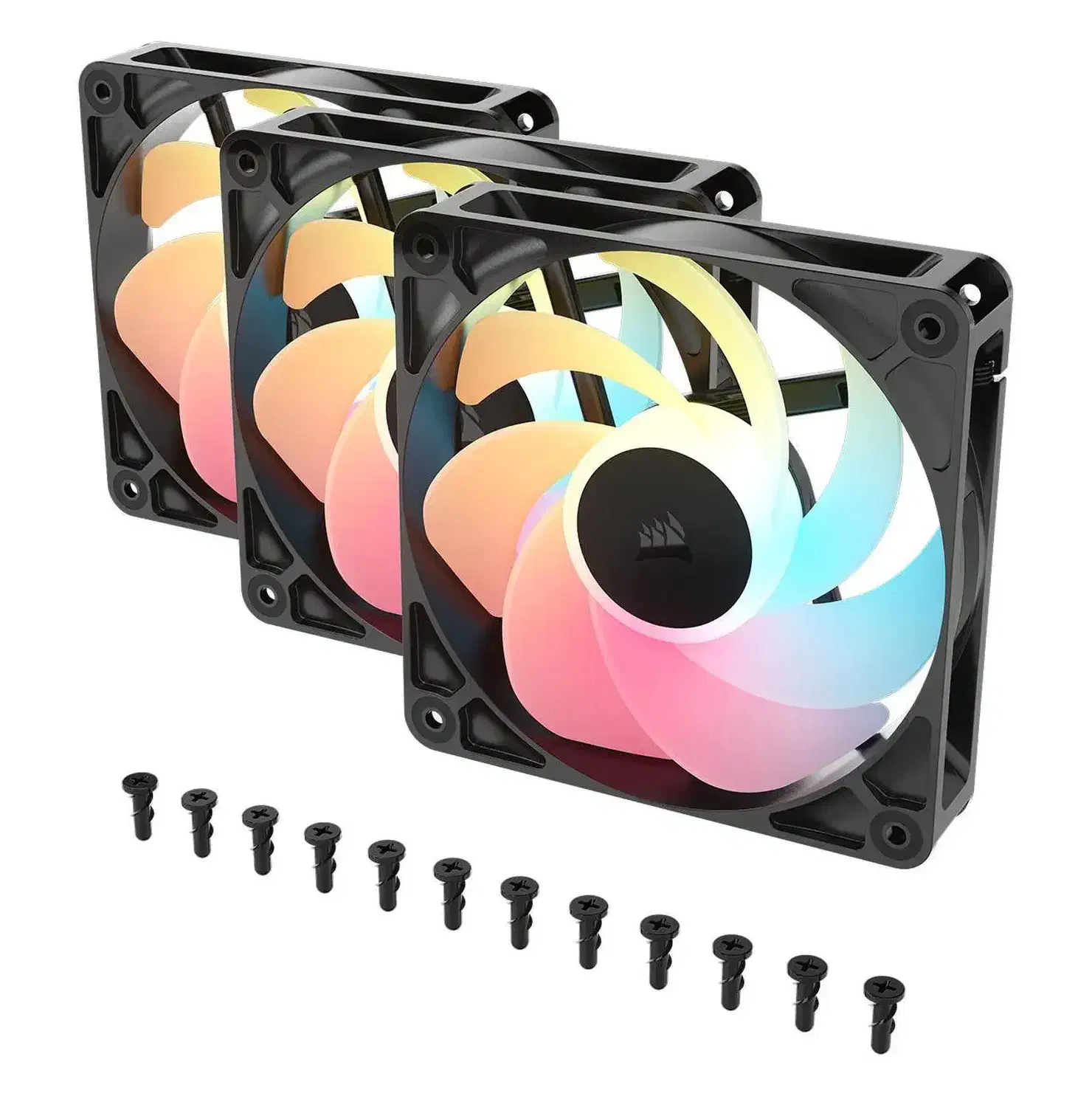 فن کیس کورسیر مدل RS120-R بسته سه عددی|قطعات و لوازم جانبی رایانه|کرج, کرج نو|دیوار