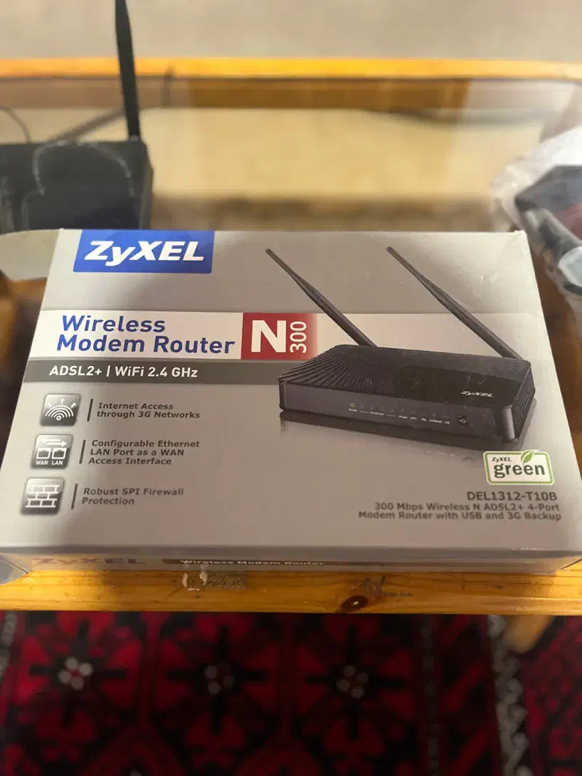 مودم Adsl2+ خانگی برند zyxel|مودم و تجهیزات شبکه|نوشهر, |دیوار