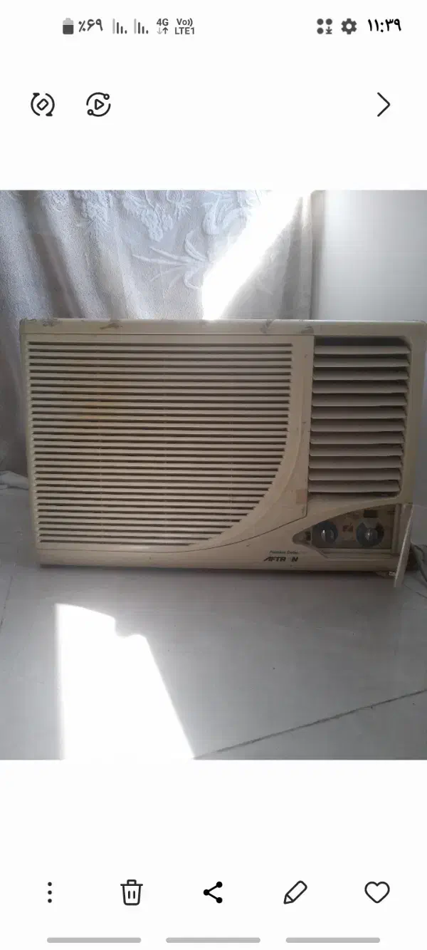 فروش کولرگازی پنجره ای ۱۸هزار|کولر گازی و فن‌کوئل|لاهیجان, بازکیاگوراب|دیوار