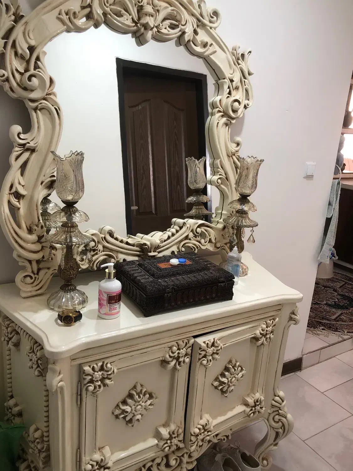 اینه کنسول|بوفه، ویترین، کنسول|یزد, |دیوار