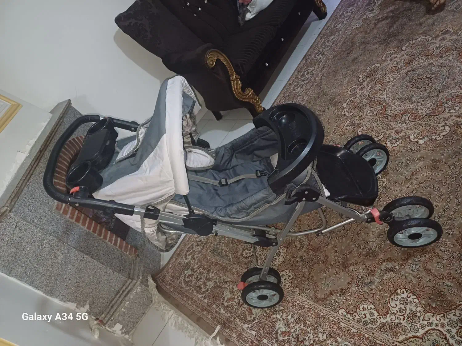 کالسکه طوسی و نقره ای|کالسکه و لوازم جانبی|تهران, افسریه جنوبی|دیوار