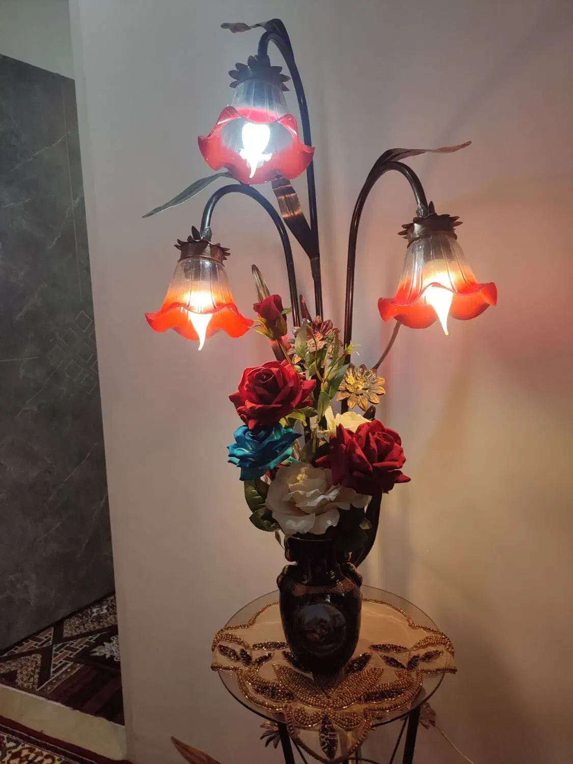 چراغ اباژور سلطنتی|چراغ خواب و آباژور|اردبیل, |دیوار