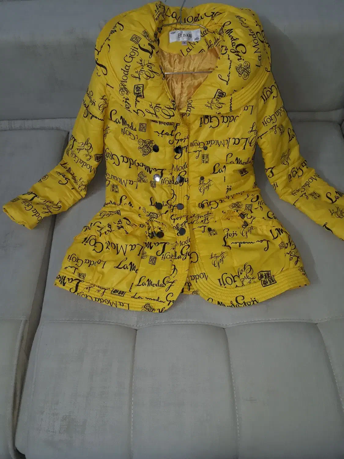 کاپشن مایکنی دخترونه نو سایز لارج|کفش و لباس بچه|حمیدیا, |دیوار