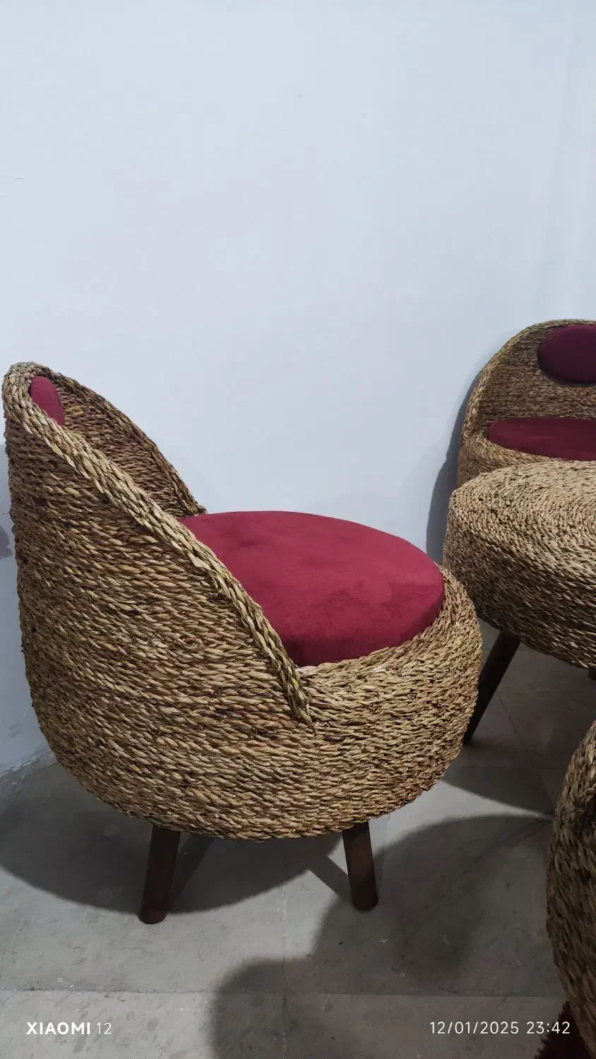 میز و صندلی حصیری|میز و صندلی غذاخوری|صفادشت, |دیوار