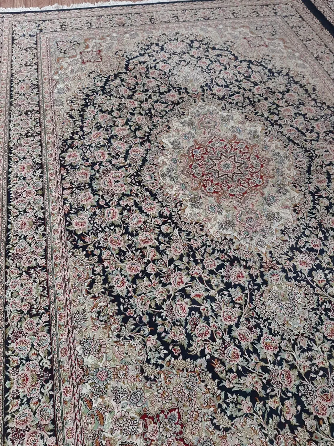 فرش|فرش|آبیک, |دیوار