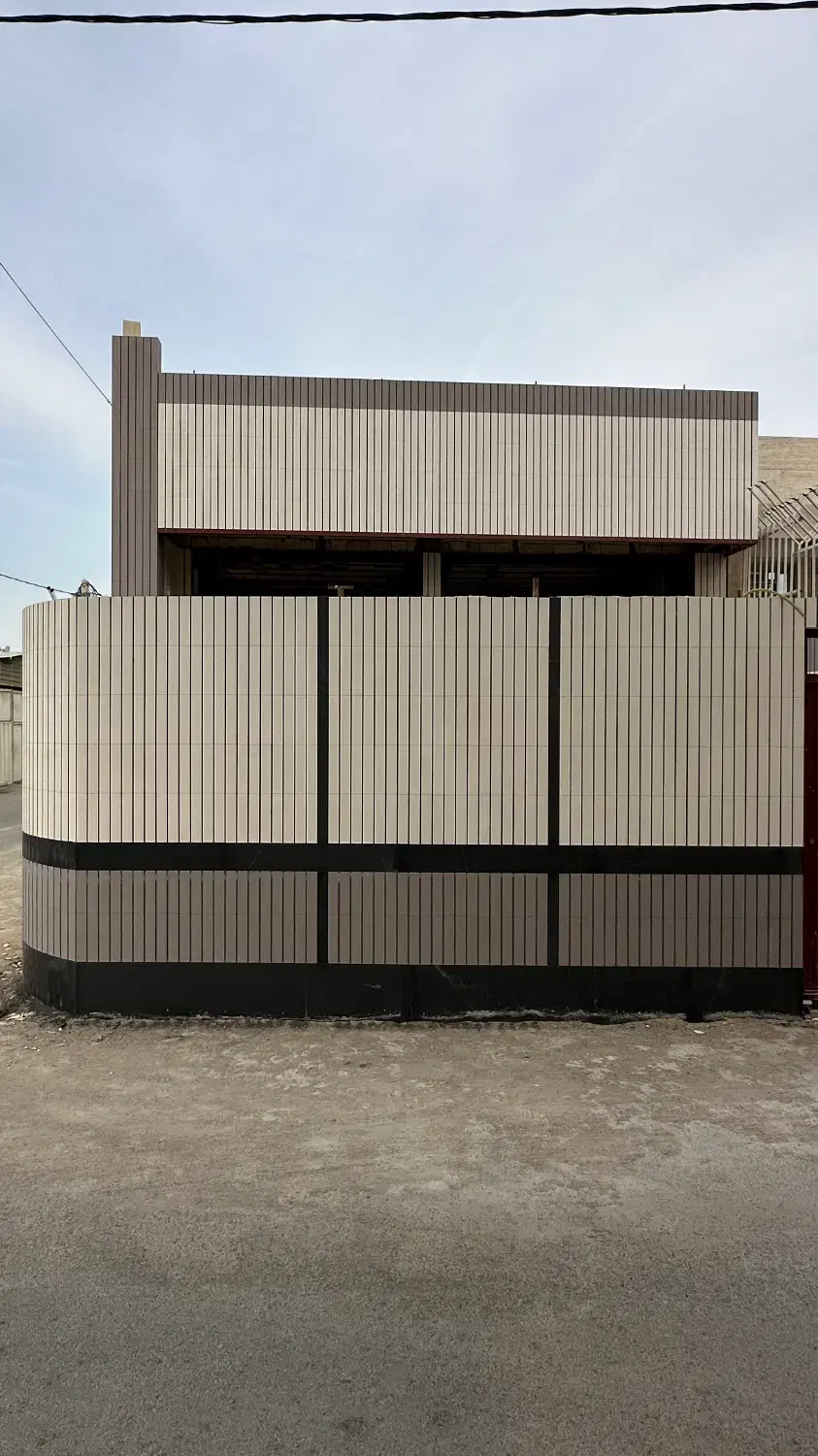 (آجر پلاک سفید وطوسی آذرخش آذین نما شرایط اقساط))|مصالح و تجهیزات ساختمان|اشکذر, |دیوار