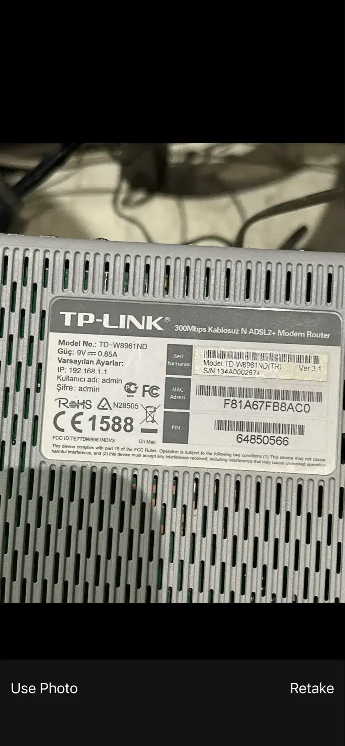 مودم در حد نو|مودم و تجهیزات شبکه|تهران, تاکسیرانی|دیوار