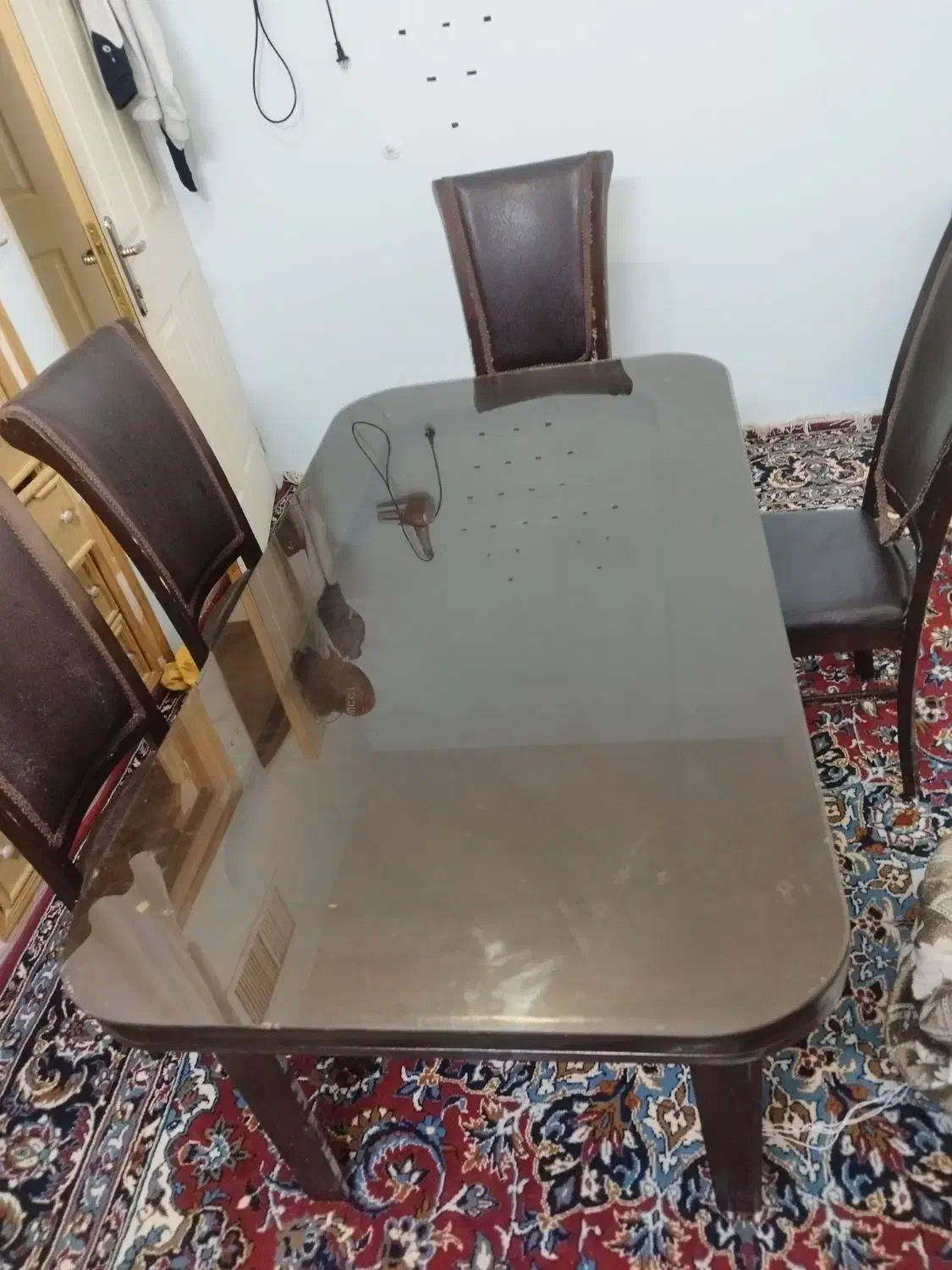 میز نهارخوری|میز و صندلی غذاخوری|تربت‌حیدریه, قائم|دیوار