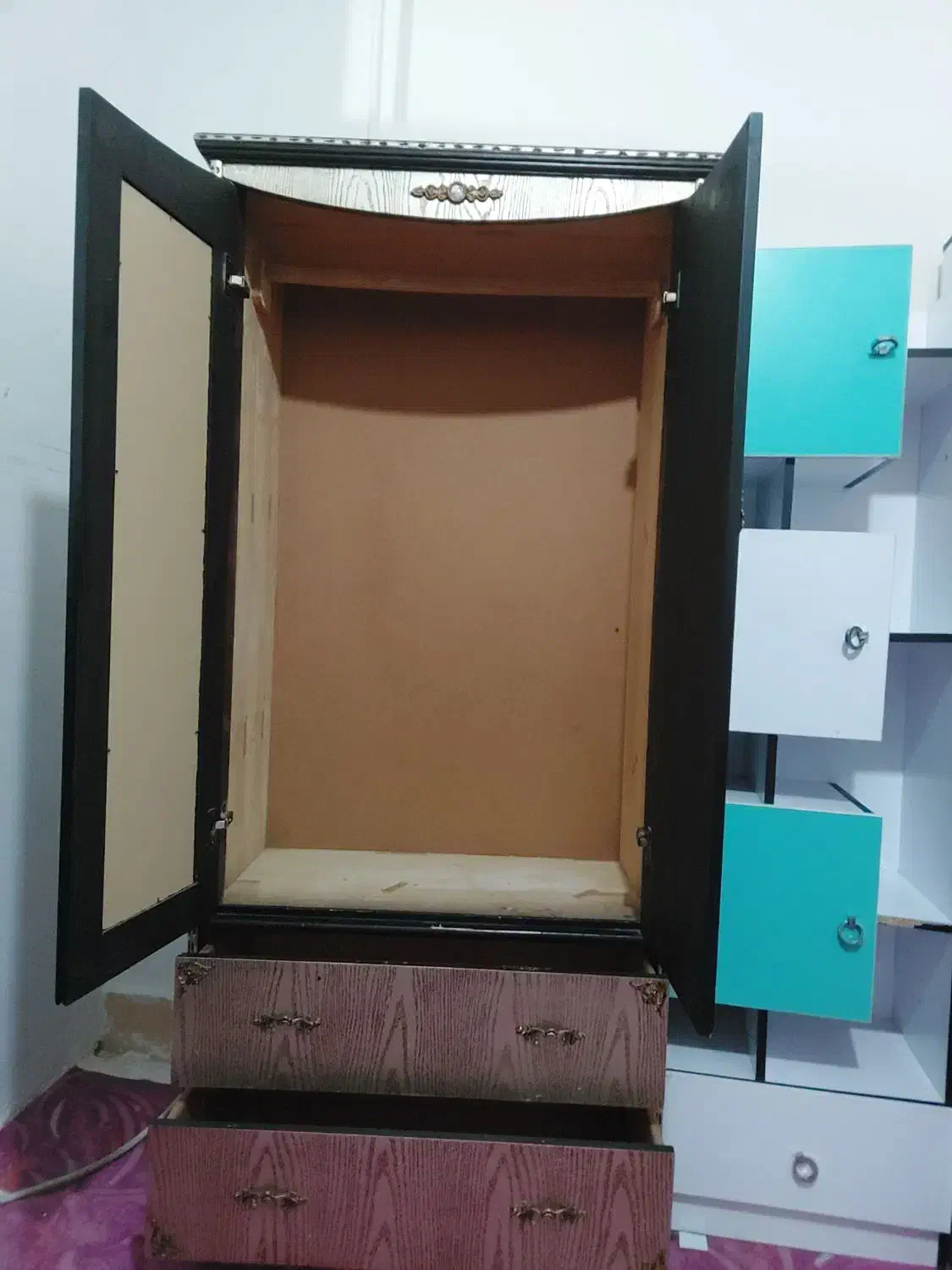 کمد لباس سالم|جاکفشی، کمد، دراور|اسفرورین, |دیوار