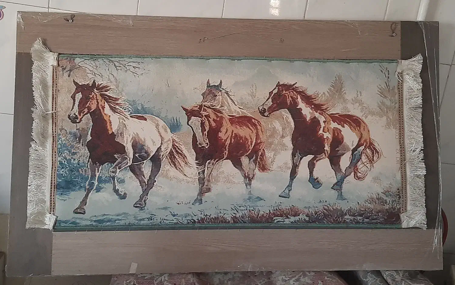 تابلو فرش ماشینی ۱۰۰ در ۷۰ سانت|تابلو فرش|شهرکرد, |دیوار