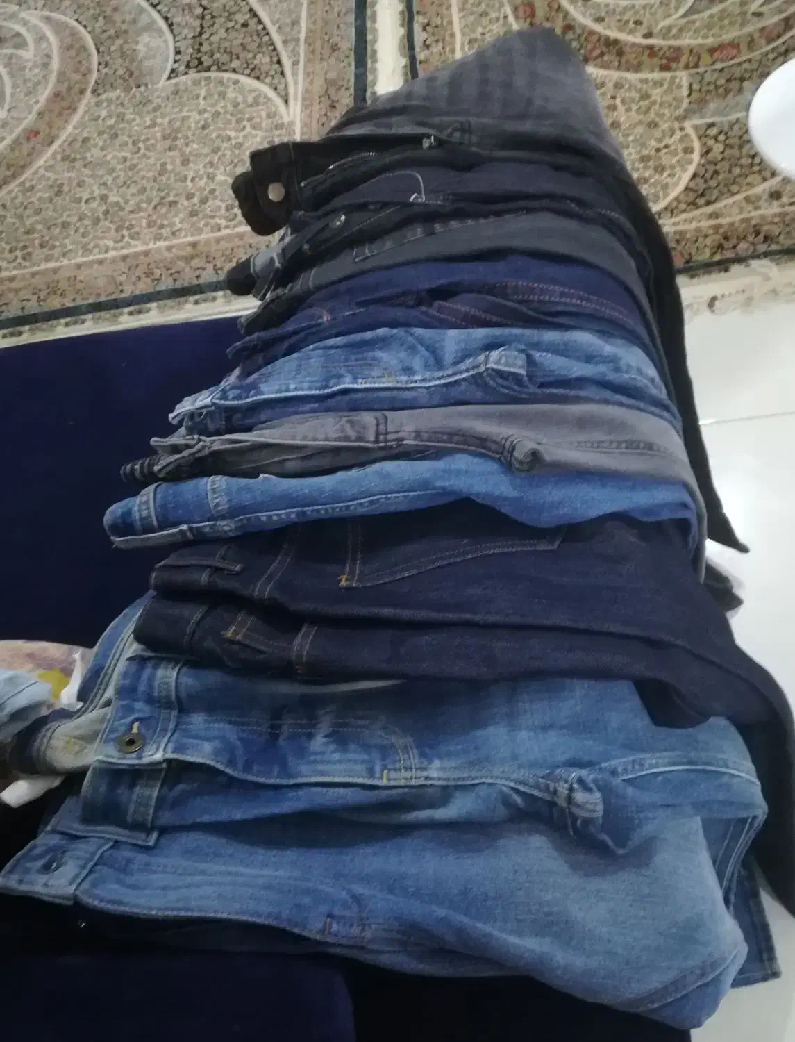 14 عدد شلوار لی و اسلش نو فقط ۸میلیون تومن یکجا|لباس|بندرعباس, |دیوار