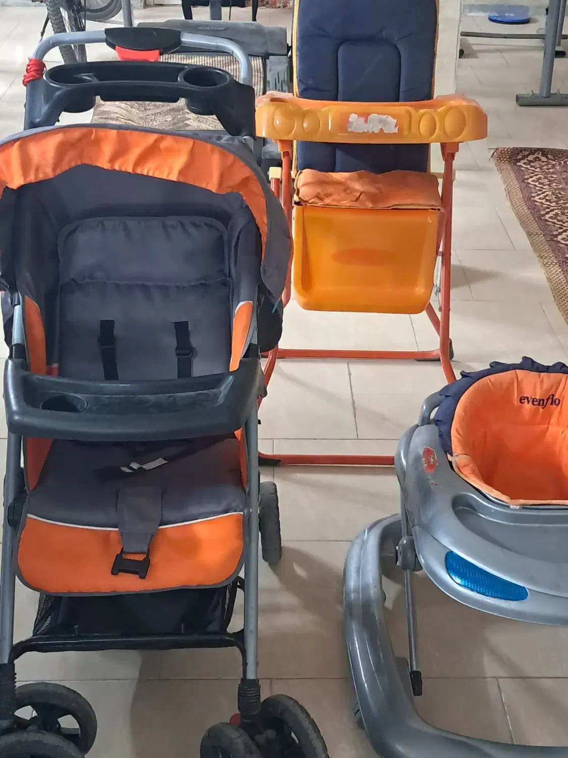 کالسکه، روروئک و صندلی غذای بچه|اسباب و اثاث بچه|اسفراین, |دیوار