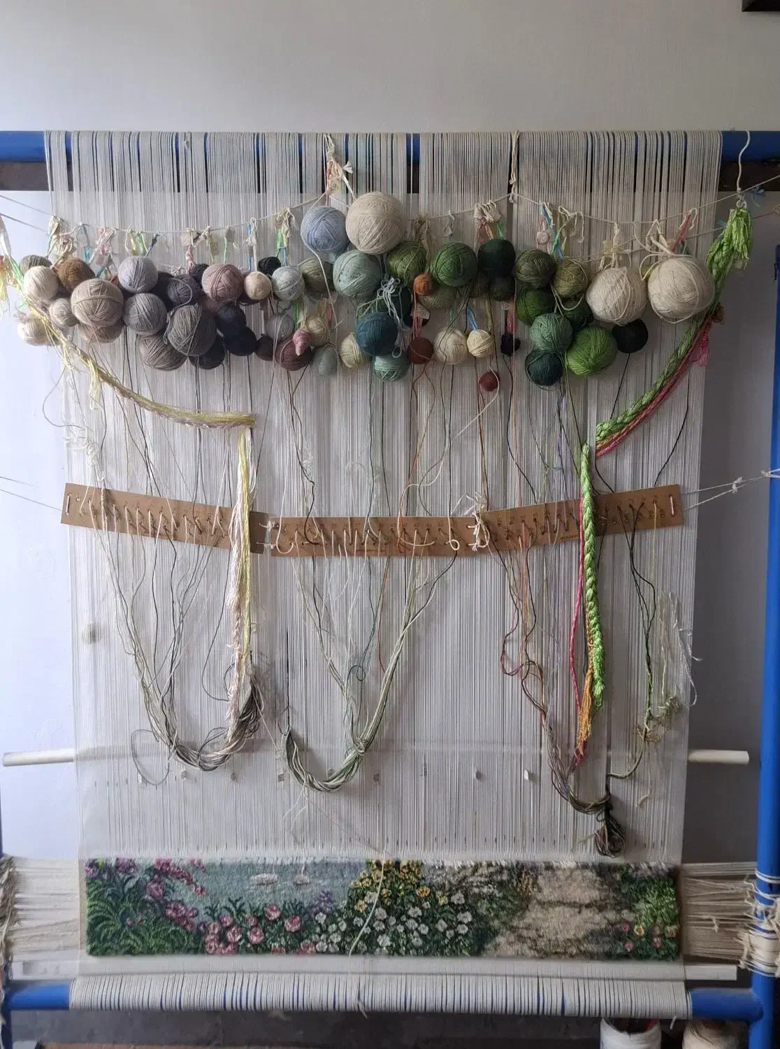 دار قالی|تابلو فرش|آبیک, |دیوار