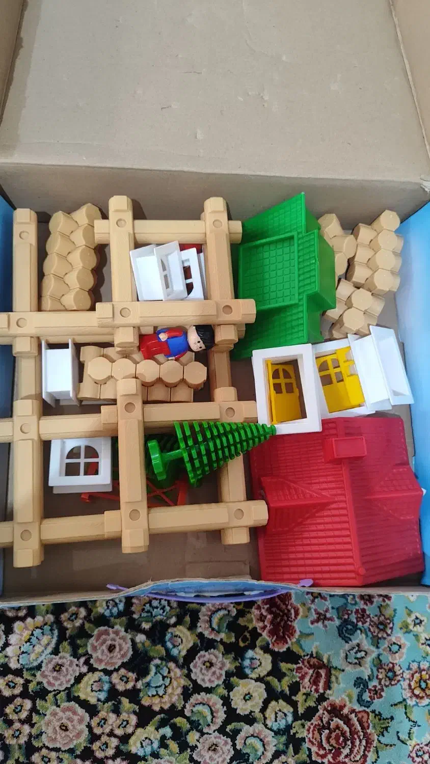 بازی خانه سازی کلبه جنگلی|اسباببازی|قم, سالاریه|دیوار