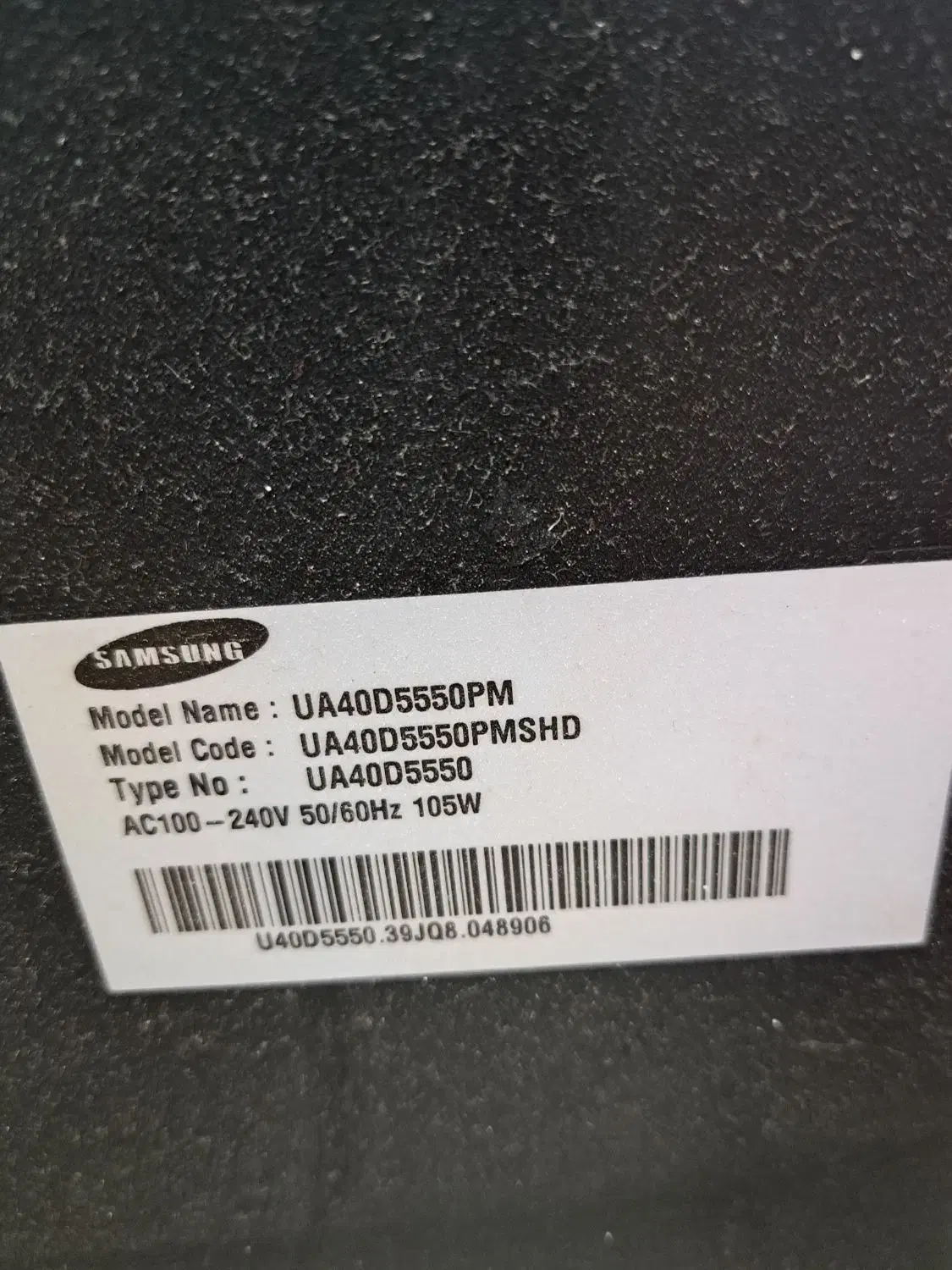 تلویزیون LED ۴۰ اینچ سامسونگ|تلویزیون و پروژکتور|اسلام‌شهر, شهرک سالور|دیوار