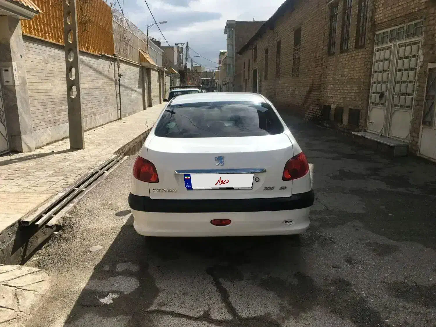 پژو ۲۰۶ اس دی sdv8|خودرو سواری و وانت|تهران, شهرک امام خمینی|دیوار